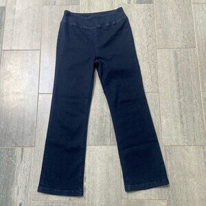 Pistola Pull On Straight Leg High Rise Denim Pants Jeans Jeggings Size Medium